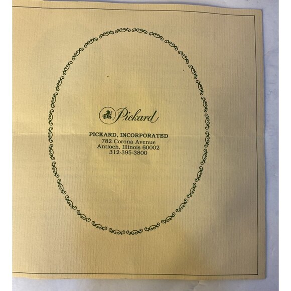 First Edition Collector Plate Story Time Irene Spencer Pickard China 22K Gold - Picture 8 of 9